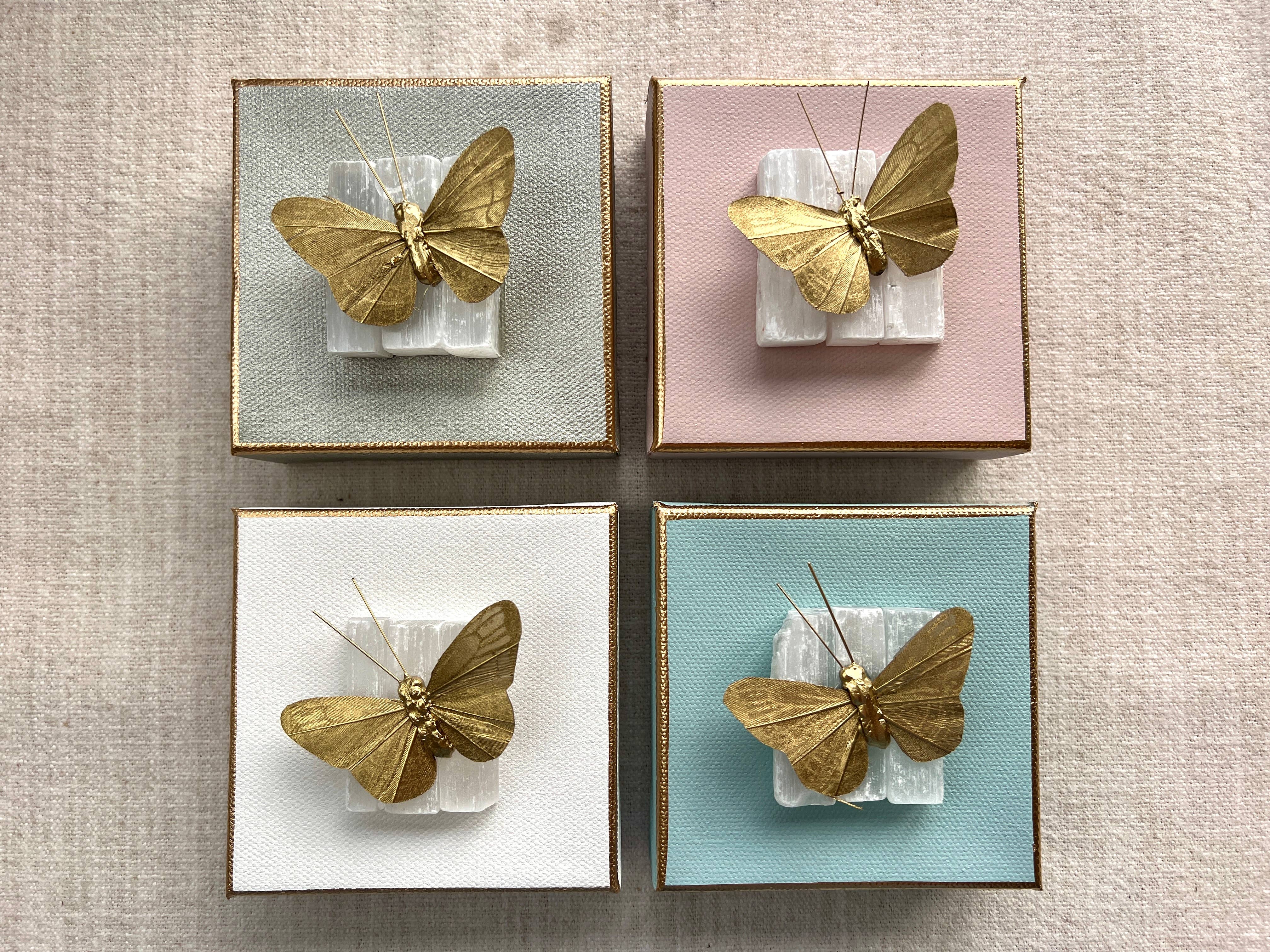 Michelle Allen Designs - Butterfly Crystal Art: 5x7 / Pink - Image 2