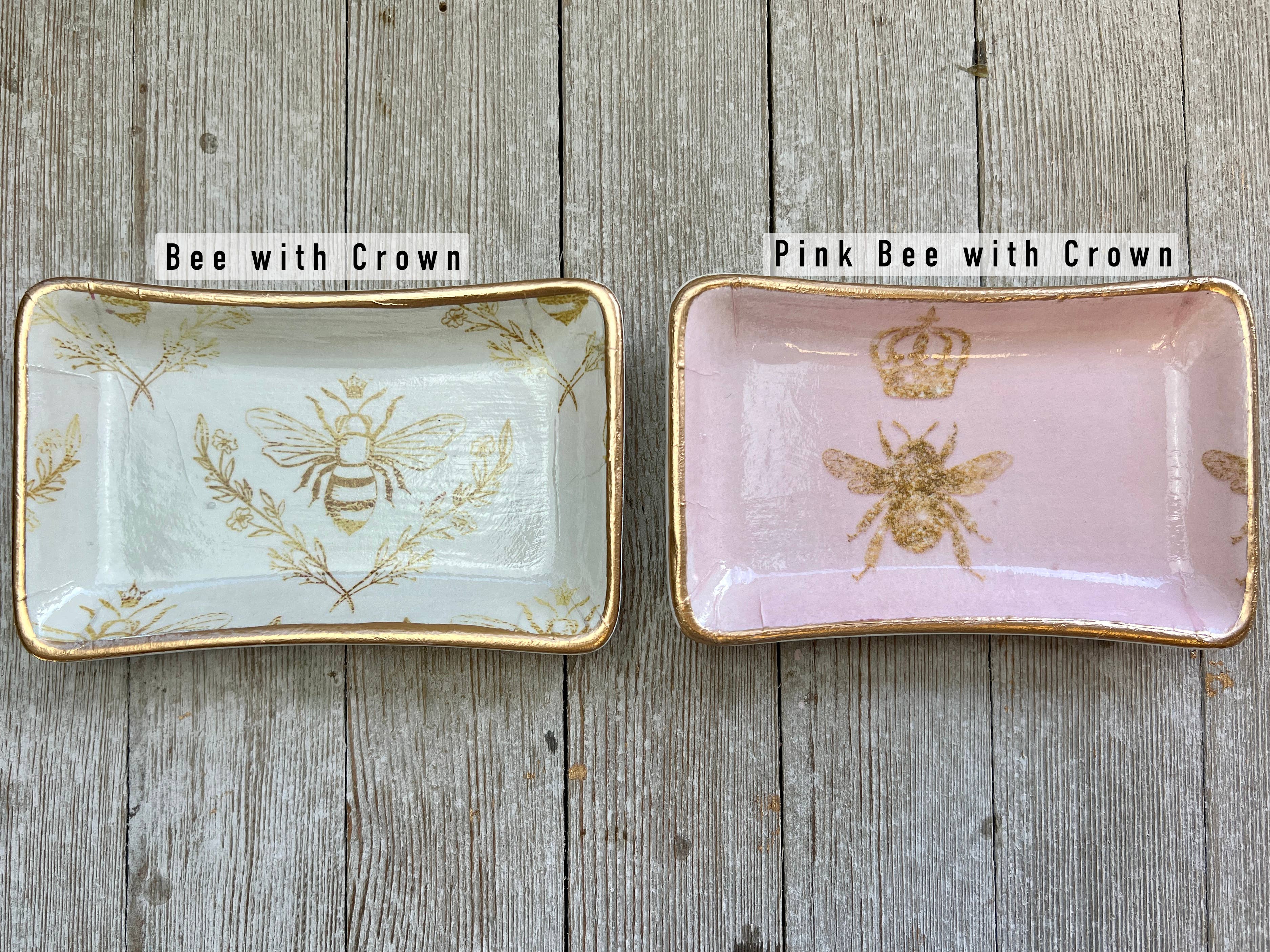 Michelle Allen Designs - Ceramic Jewelry tray- Small: Orchid 2 - Image 4