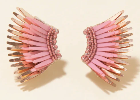 Mignonne Madeline Earrings - BLUSH/ROSE GOLD