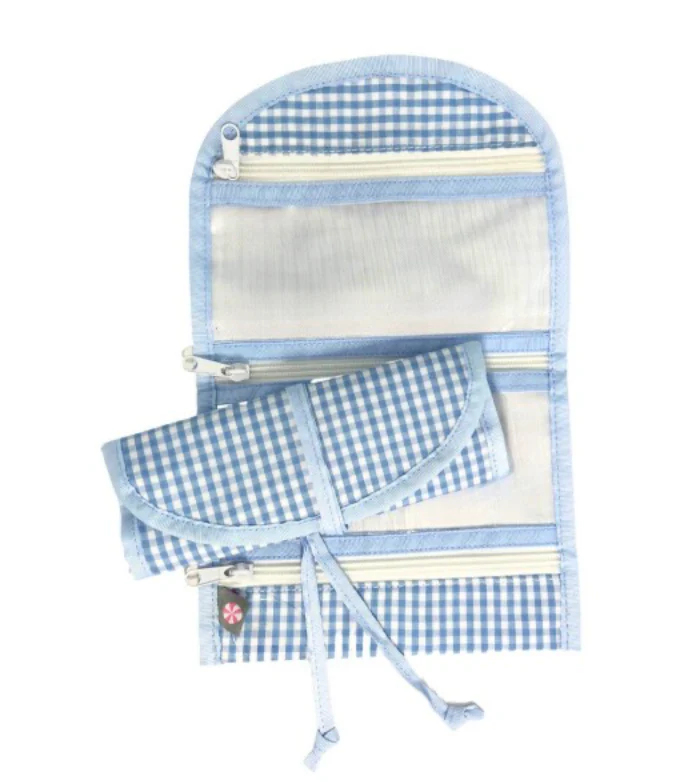 Mini Hang Around Baby Blue Gingham