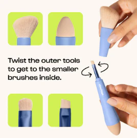 Multi-Tasker Brush Allure & Elle award-winning 4-in-1 brush - Image 3