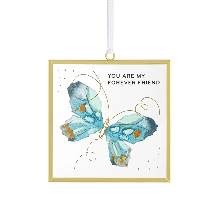My Forever Friend Butterfly Suncatcher - 3x3in