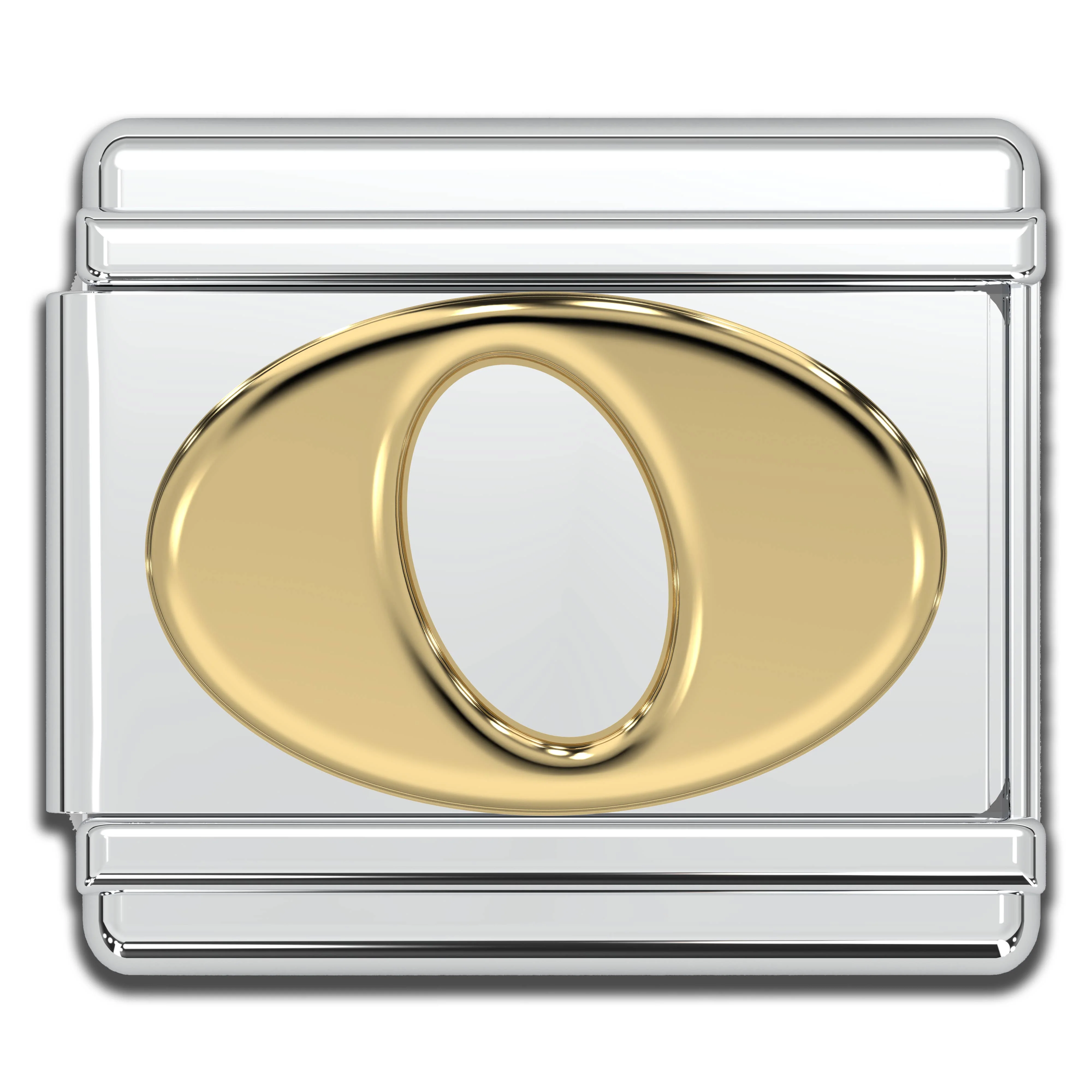 Natalia - Italian Charm Letters A-Z - 9mm Gold Bracelet Charms: N - Image 13