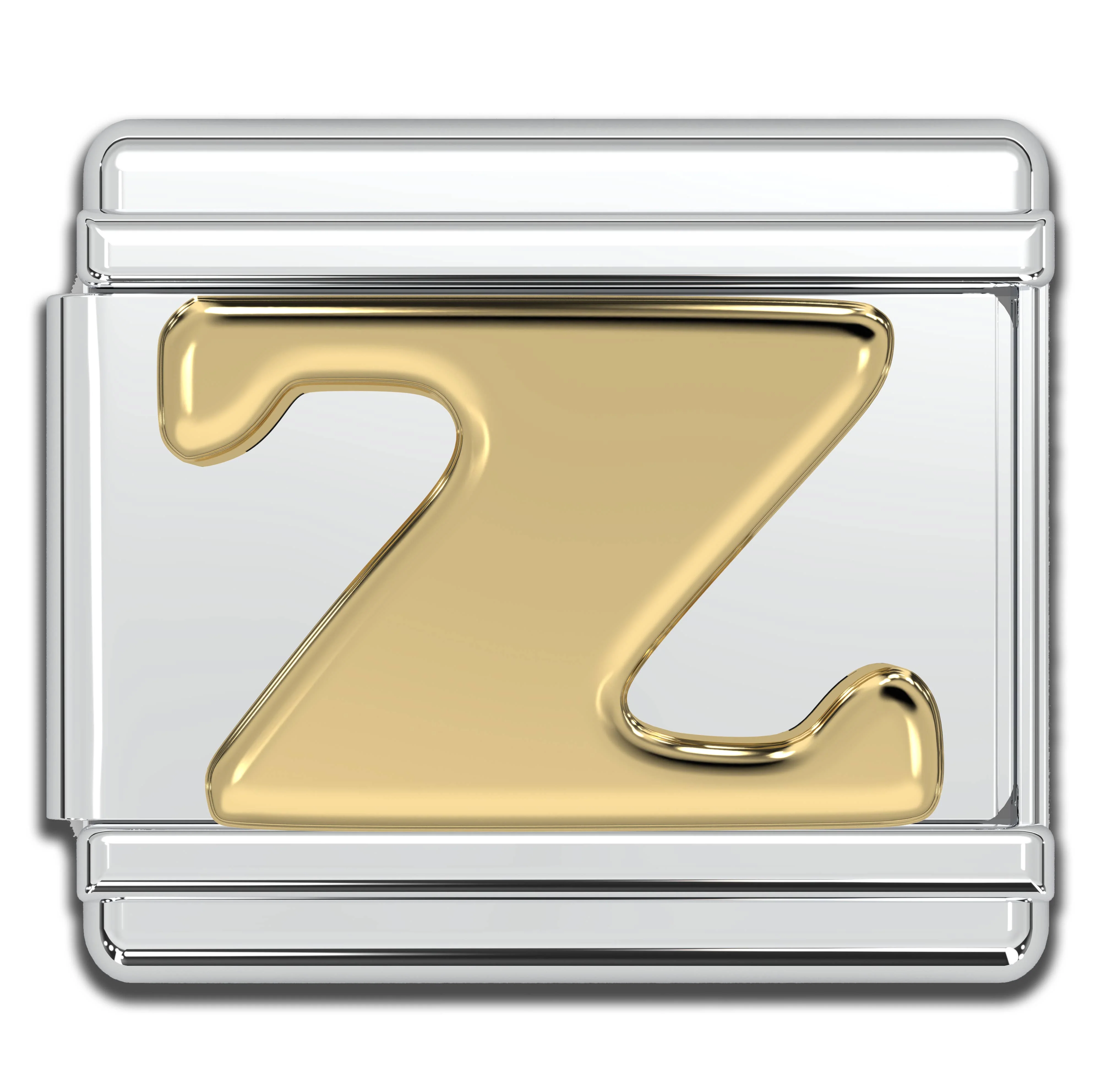 Natalia - Italian Charm Letters A-Z - 9mm Gold Bracelet Charms: T - Image 24