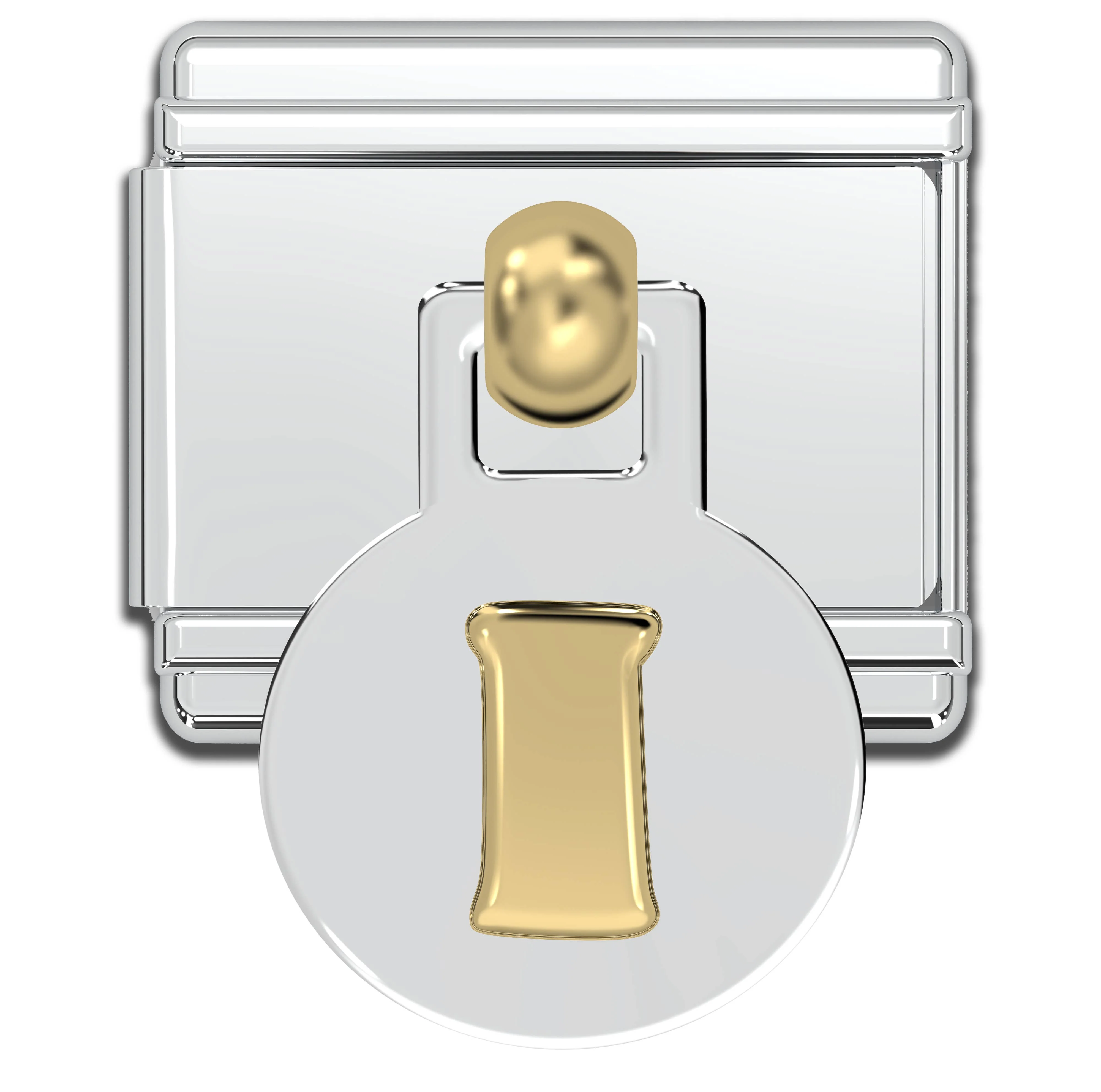 Natalia - Italian Charm Letters A-Z - 9mm Gold Dangle Bracelet Charms: K - Image 23