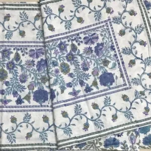Natural Habitat Block Print Table Runner - Image 4