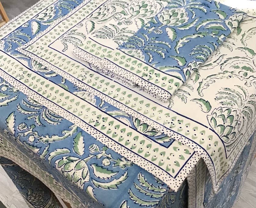 natural habitat - Tablecloth 60X120 Thistle Blue - Image 2