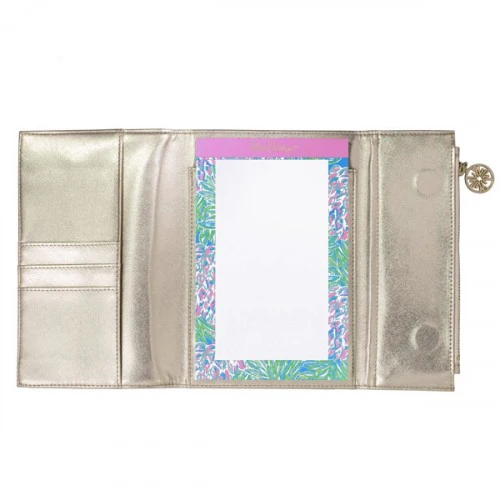 Notepad Folio, Gold - Image 2
