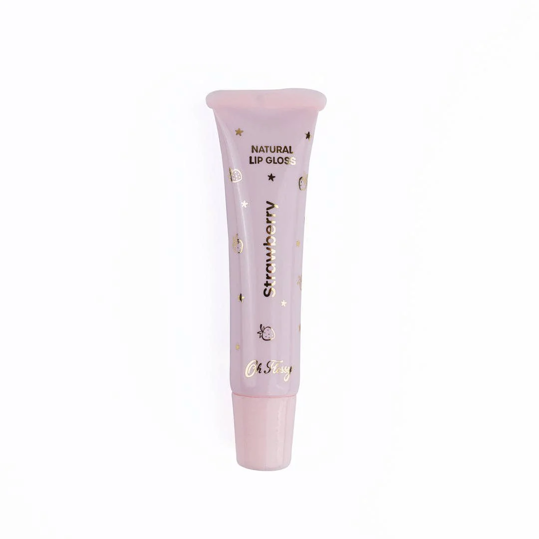 Oh Flossy - Oh Flossy Individual Natural Lip Gloss: Cotton Candy - Image 2