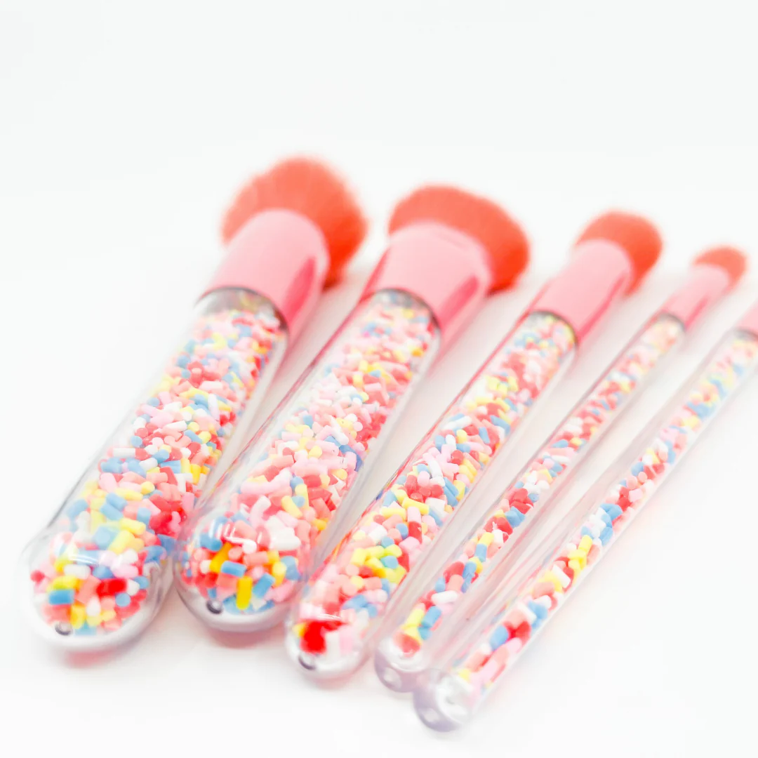 Oh Flossy - Oh Flossy Sprinkle Makeup Brush Set - Image 3