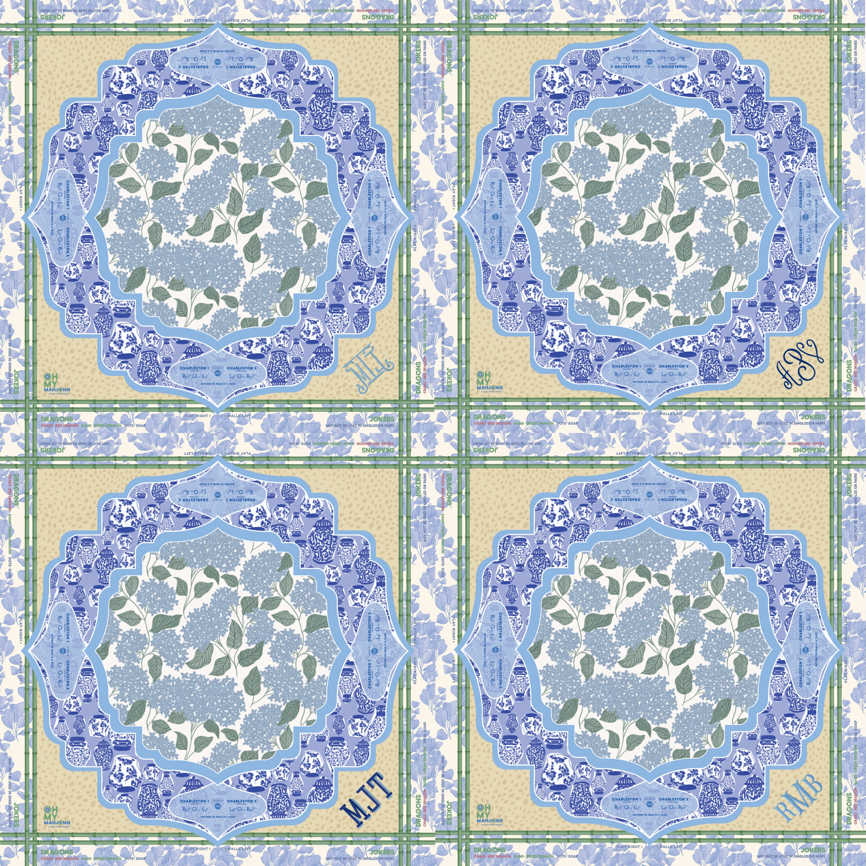 Oh My Mahjong - Luna Mat in Tube - Image 5