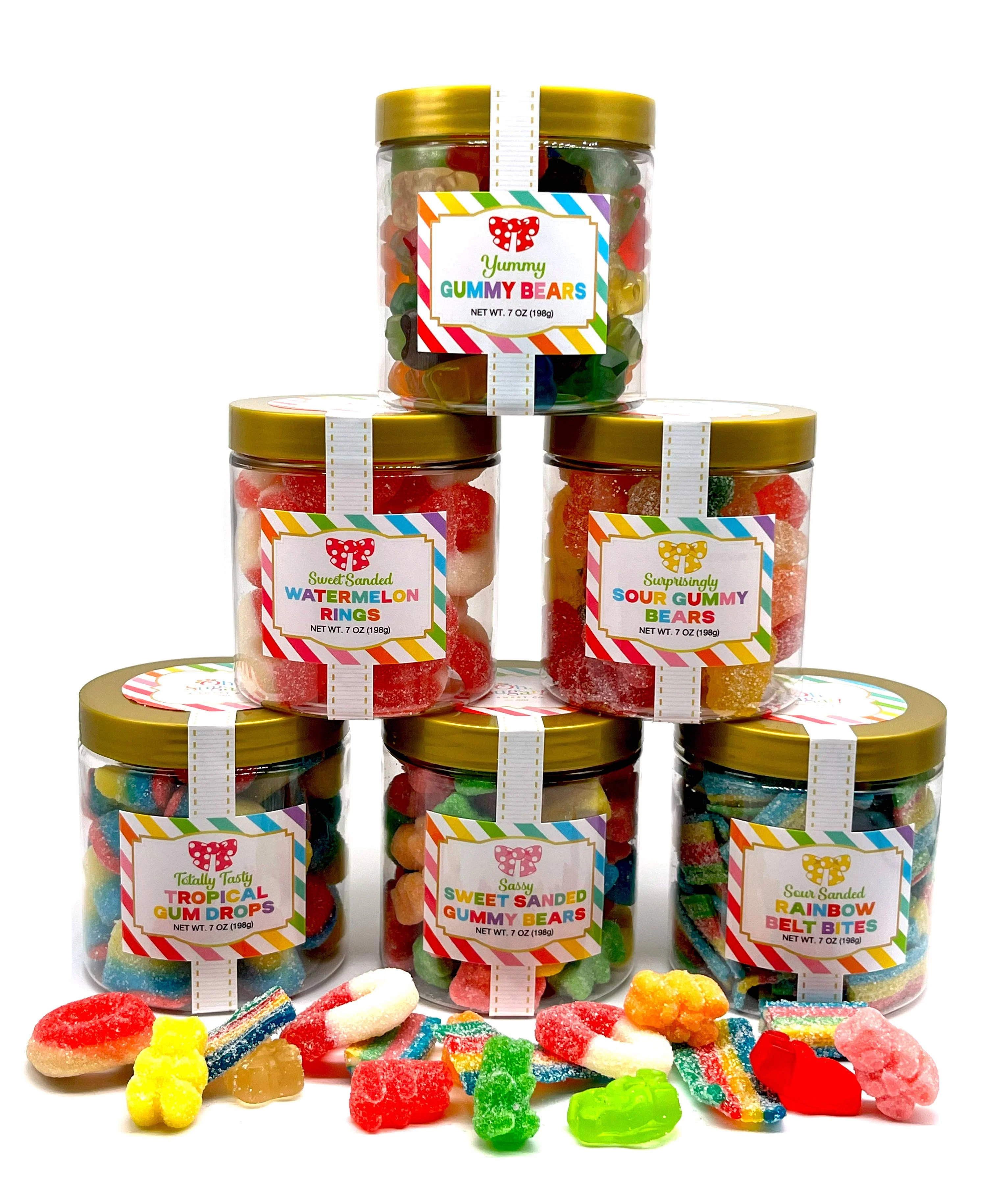 Oh, Sugar! - Candy Sugar Stacks - Everyday Gummy Flowers - Image 3