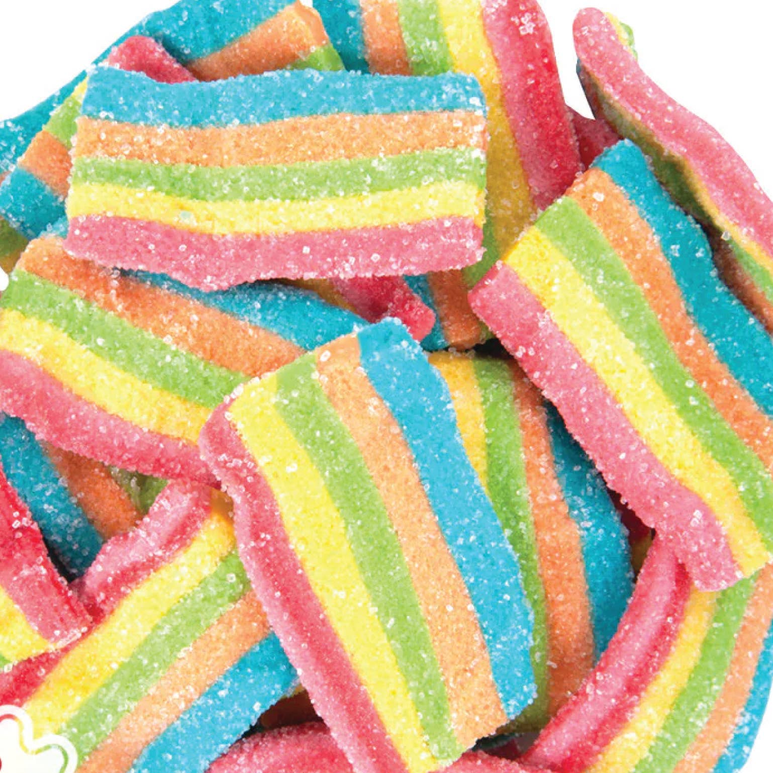 Oh, Sugar! - Candy Sugar Stacks - Everyday Sour Rainbow Bites - Image 2