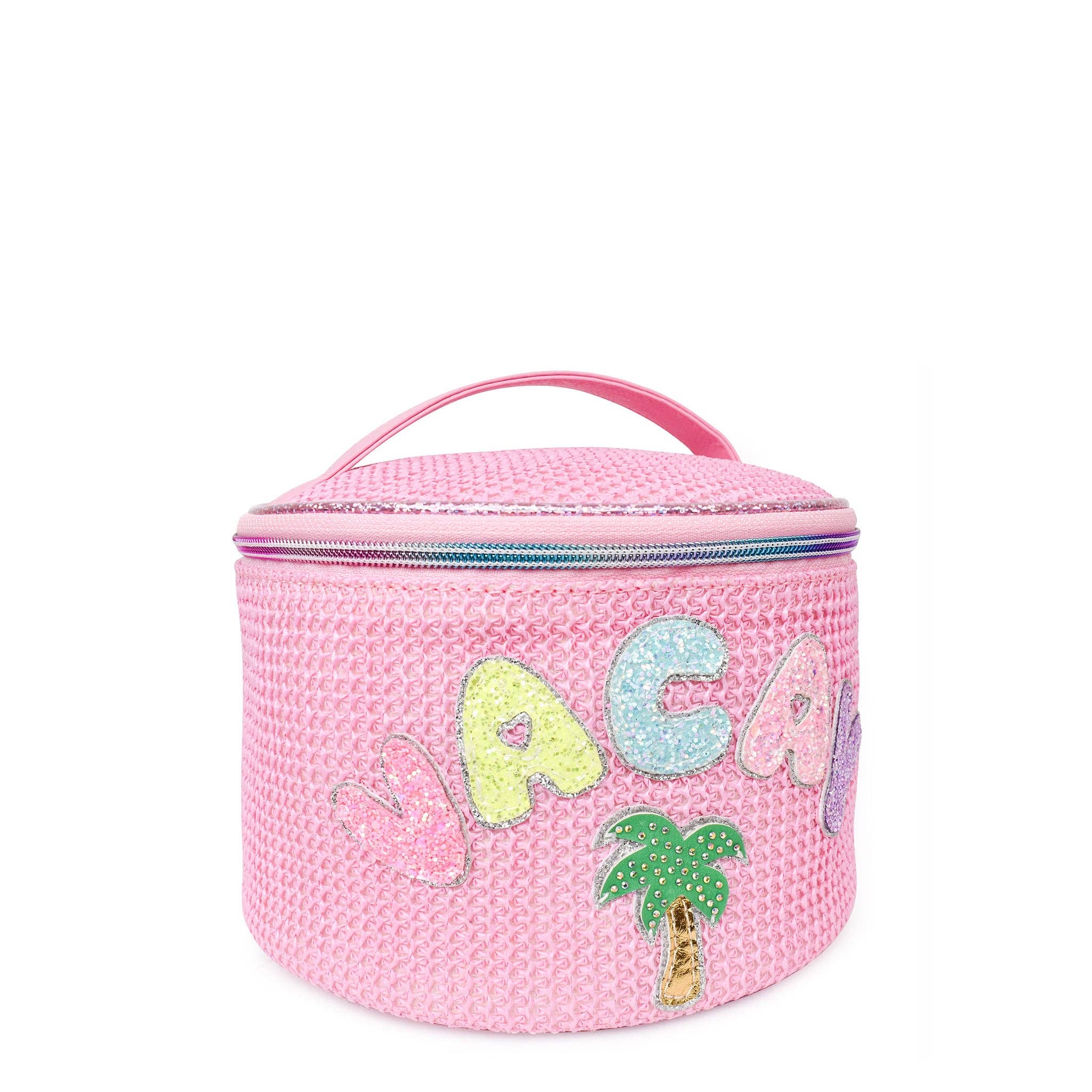 OMG Accessories - 'Vacay' Straw Round Glam Bag - Image 2