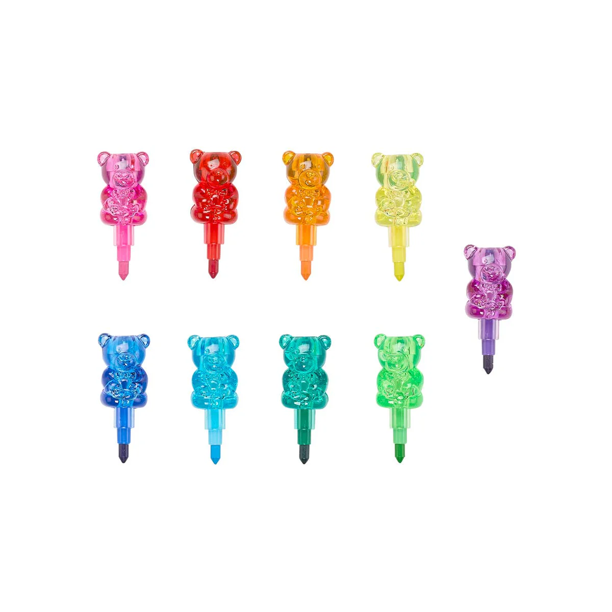 OOLY - Bunch o' Bears Stacking Crayons - Image 3