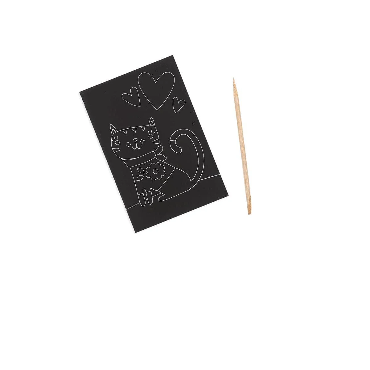 OOLY - Mini Scratch & Scribble Art Kit: Cutie Cats - Image 4