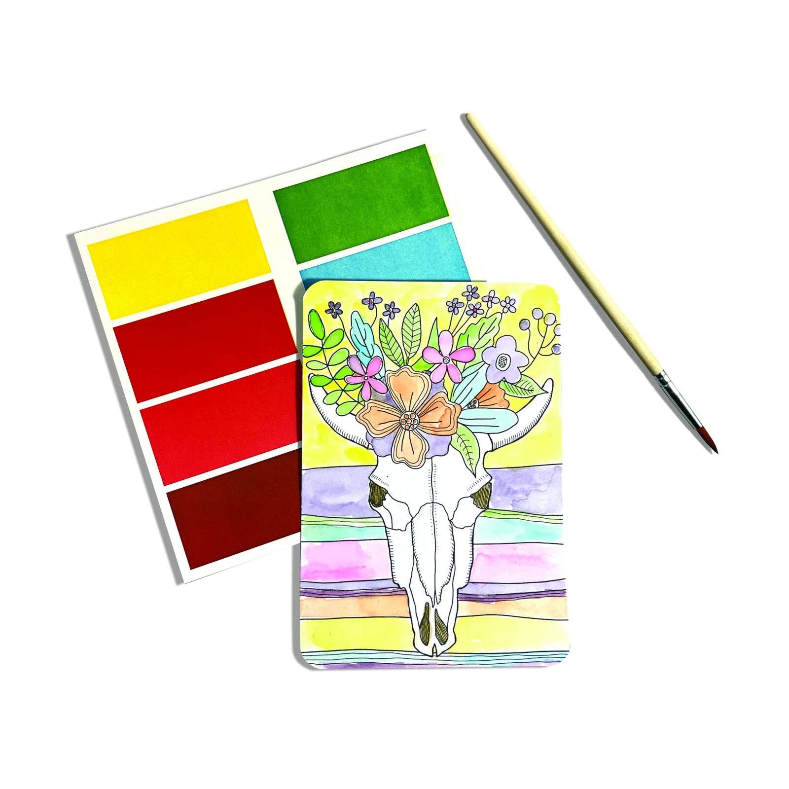 OOLY - Scenic Hues D.I.Y. Watercolor Kit Desert Getaway - Image 3
