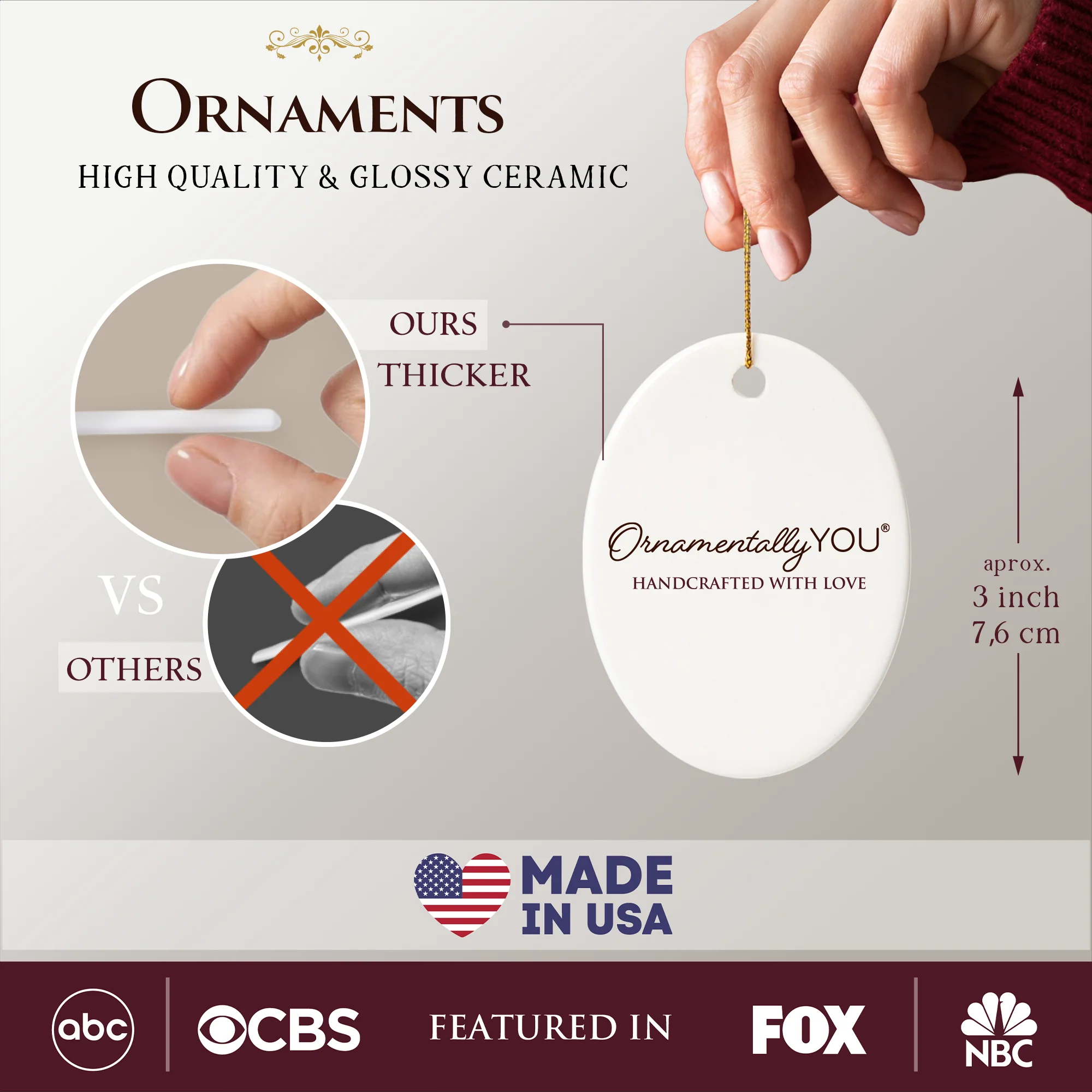 OrnamentallyYou - The 47th President Donald Trump  Ornament, 2024 Election - Image 3