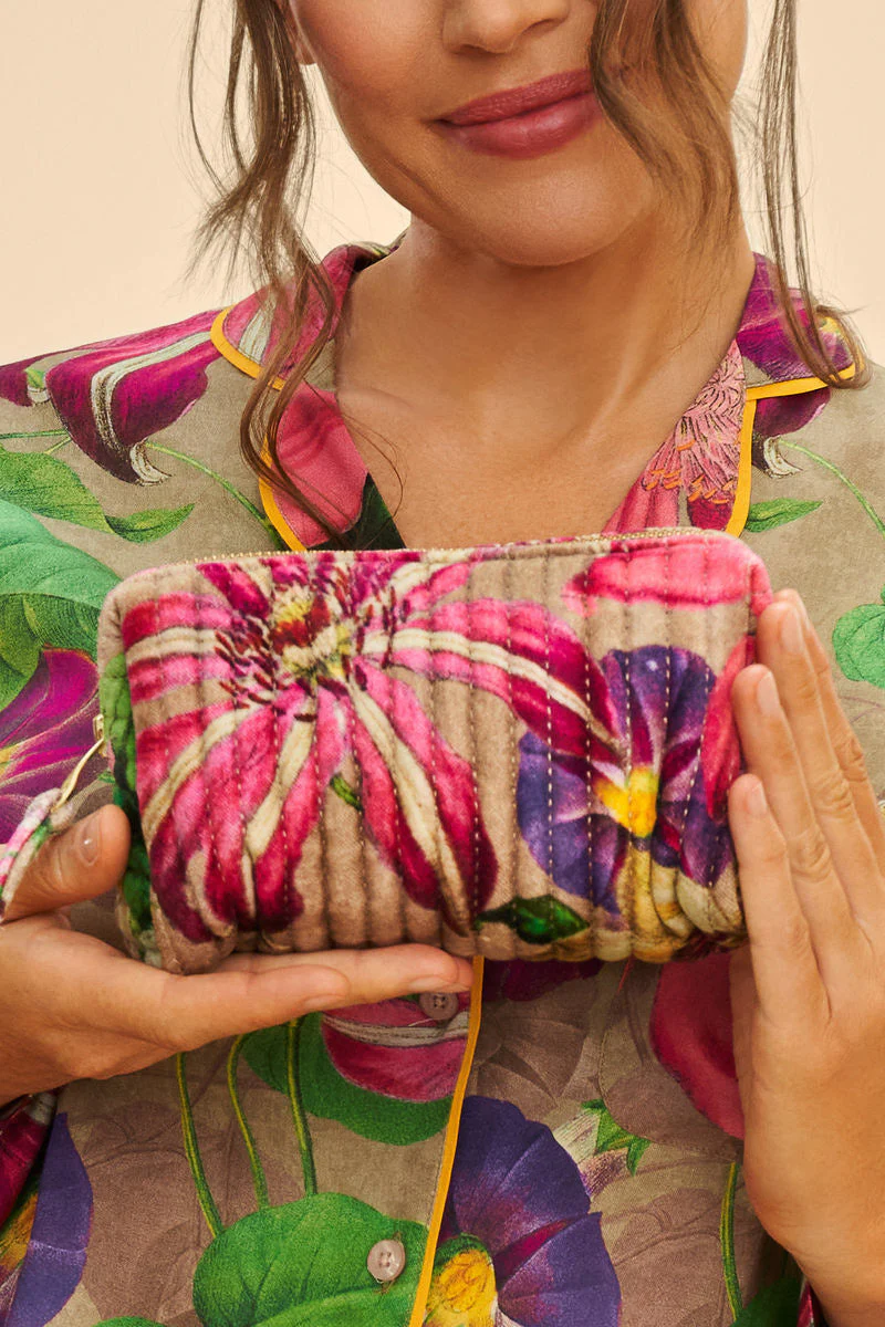 Powder - Oversized Botanicals- Vanity Bag - Image 2