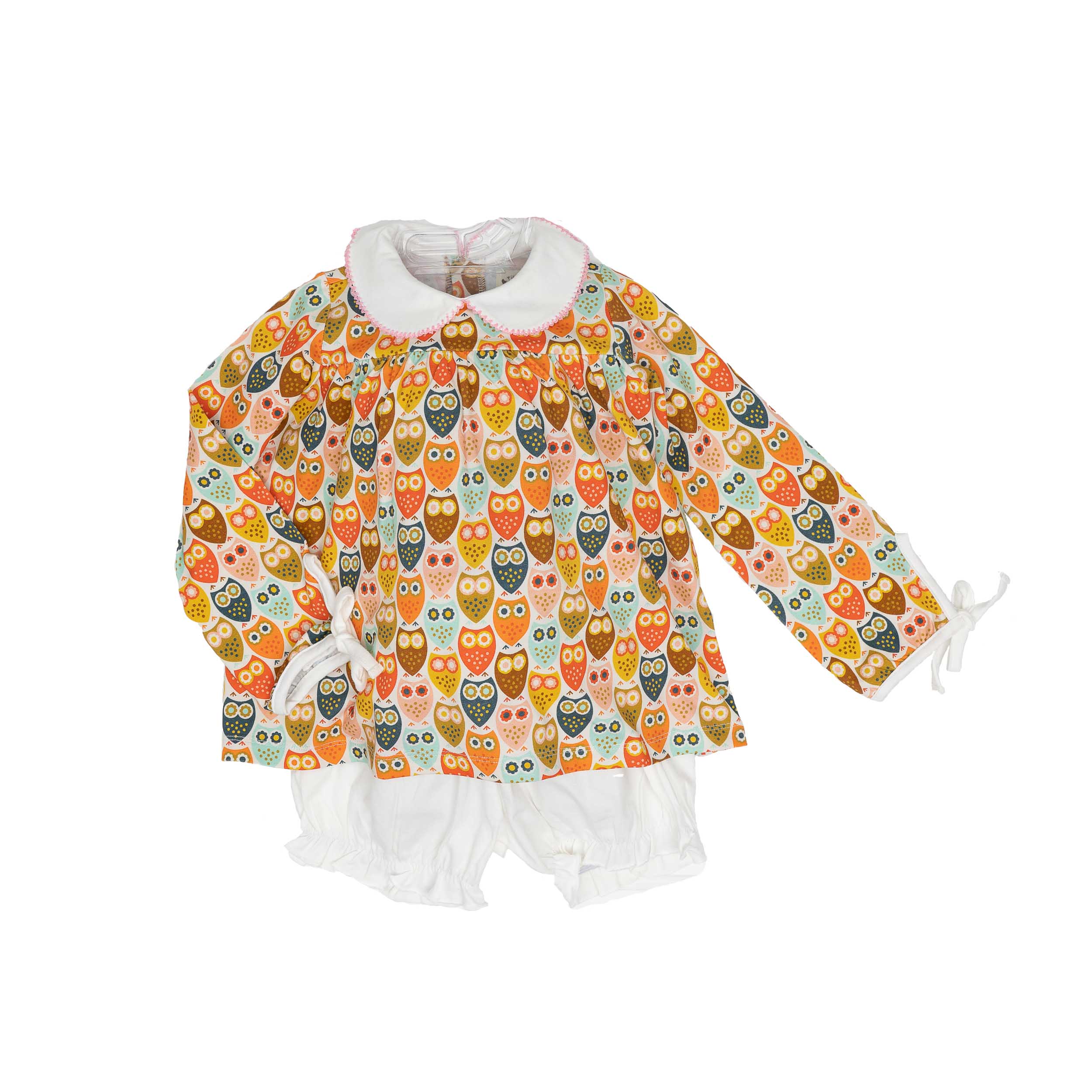 Mary Charlotte Mod Owl Bloomer Set - Image 2