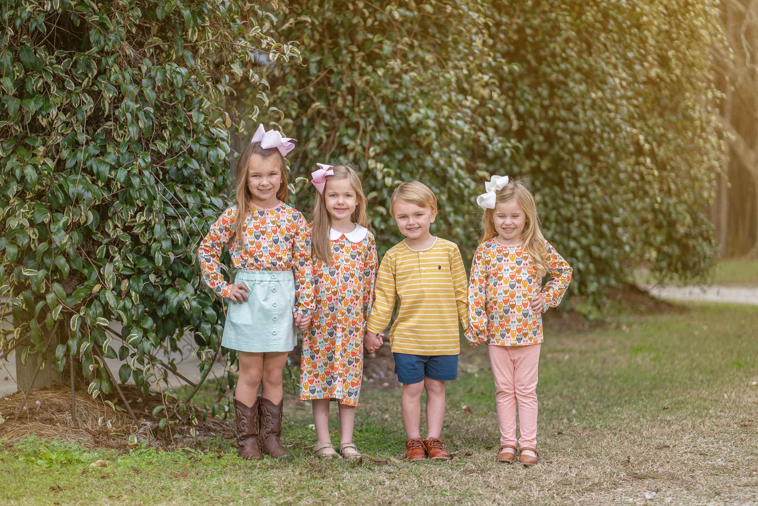 Mary Charlotte Mod Owl Bloomer Set - Image 3