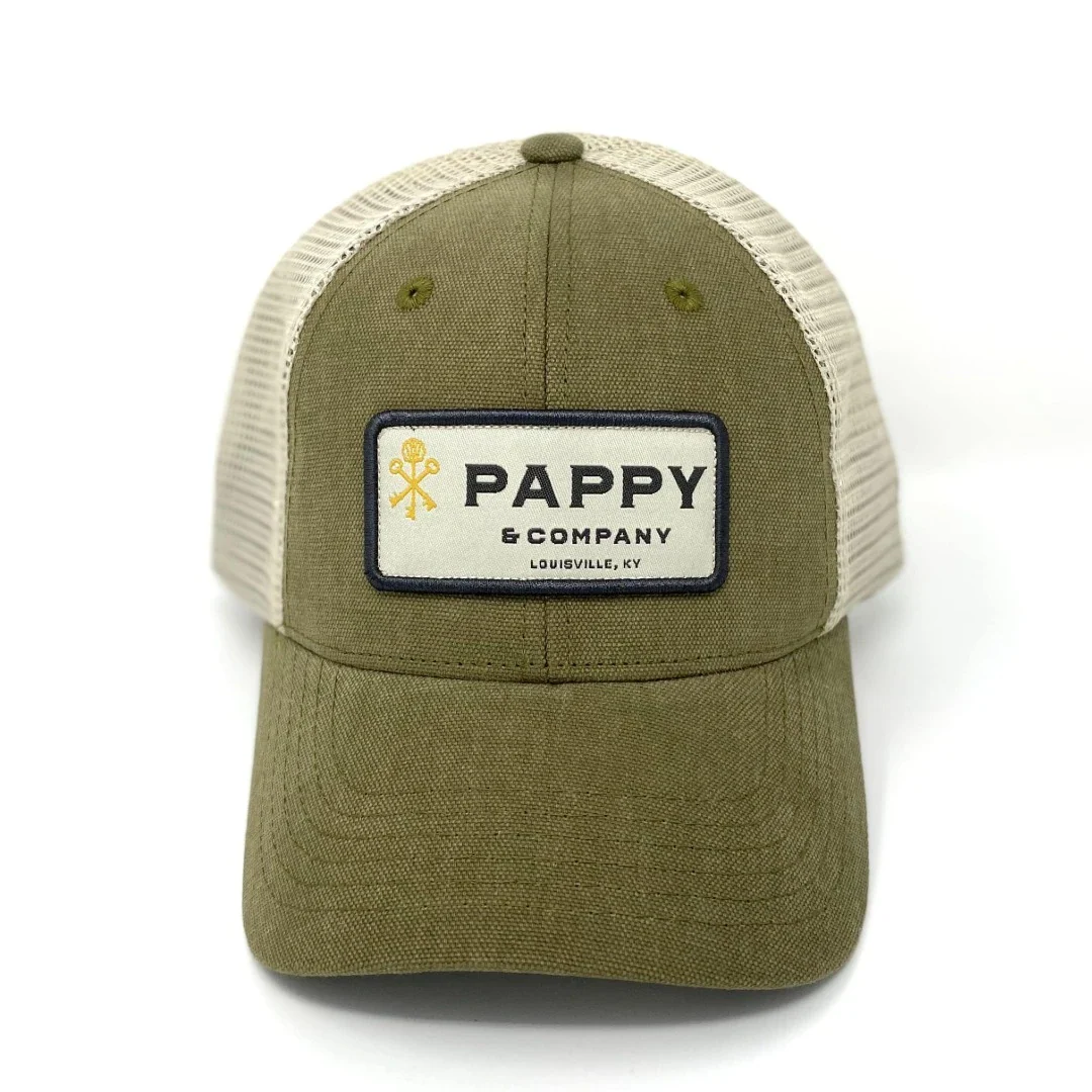 Pappy & Company - Pappy & Company Trucker Hat in Olive - Image 6