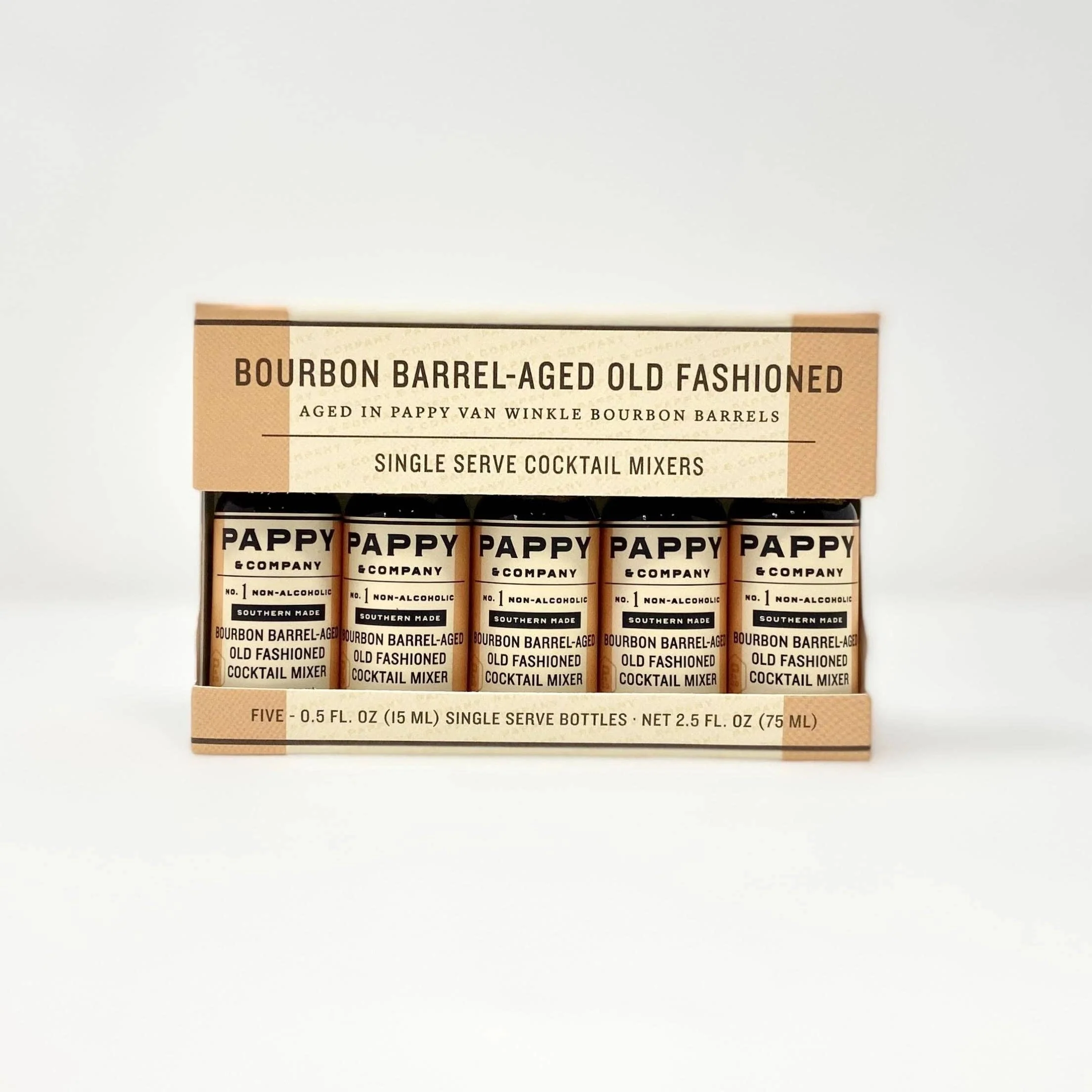 Pappy & Company - Pappy Van Winkle Bourbon Barrel-Aged Old Fashioned Mix - Single Serve 5 pack