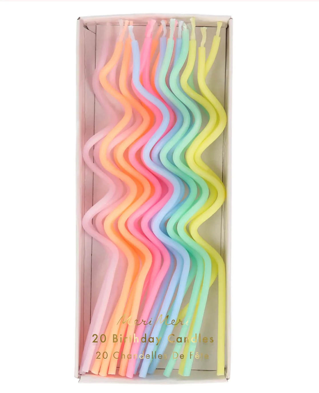 Pastel Swirly Candles