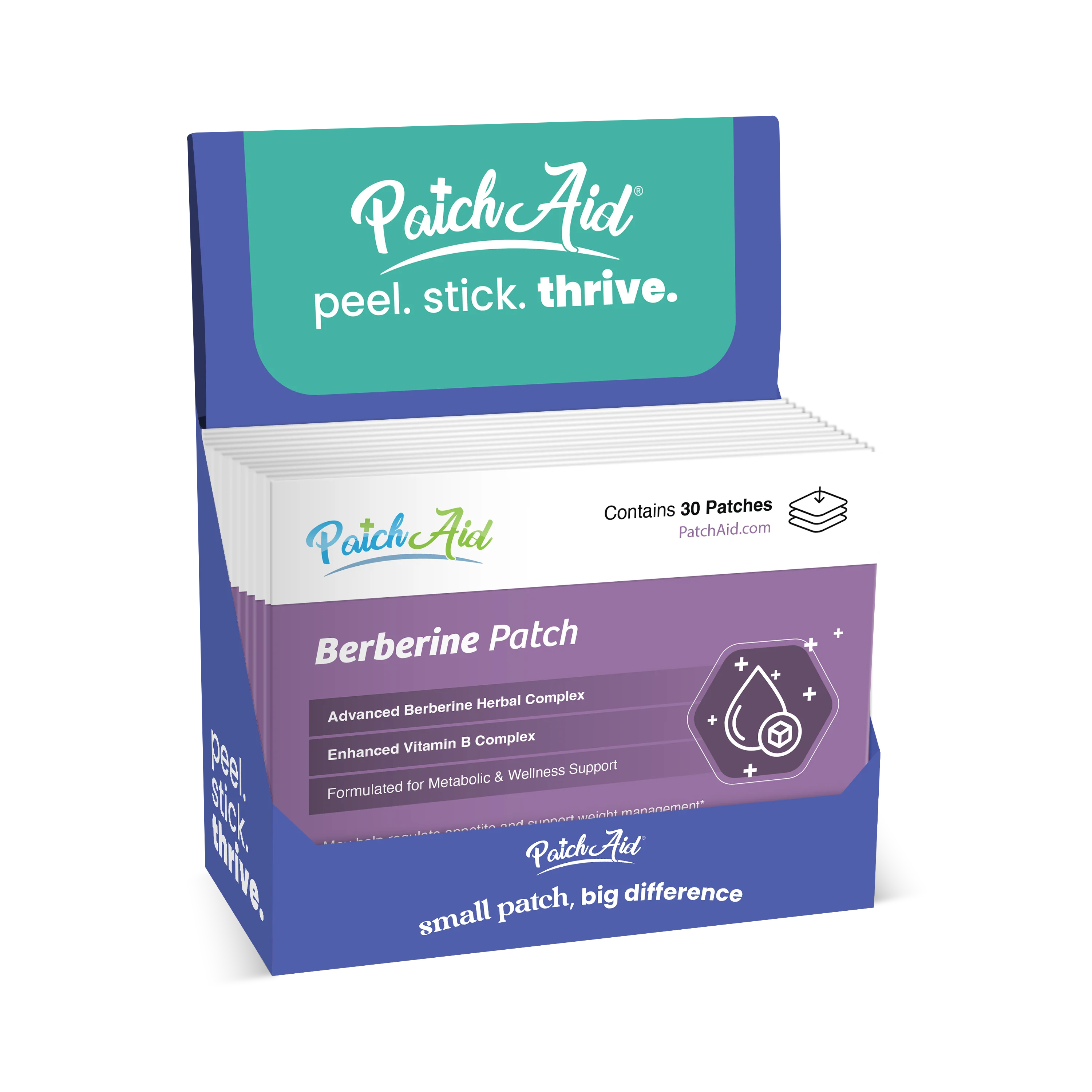 PatchAid - Berberine Patch – GLP-1 Support & Appetite Control: One Patch - Image 5