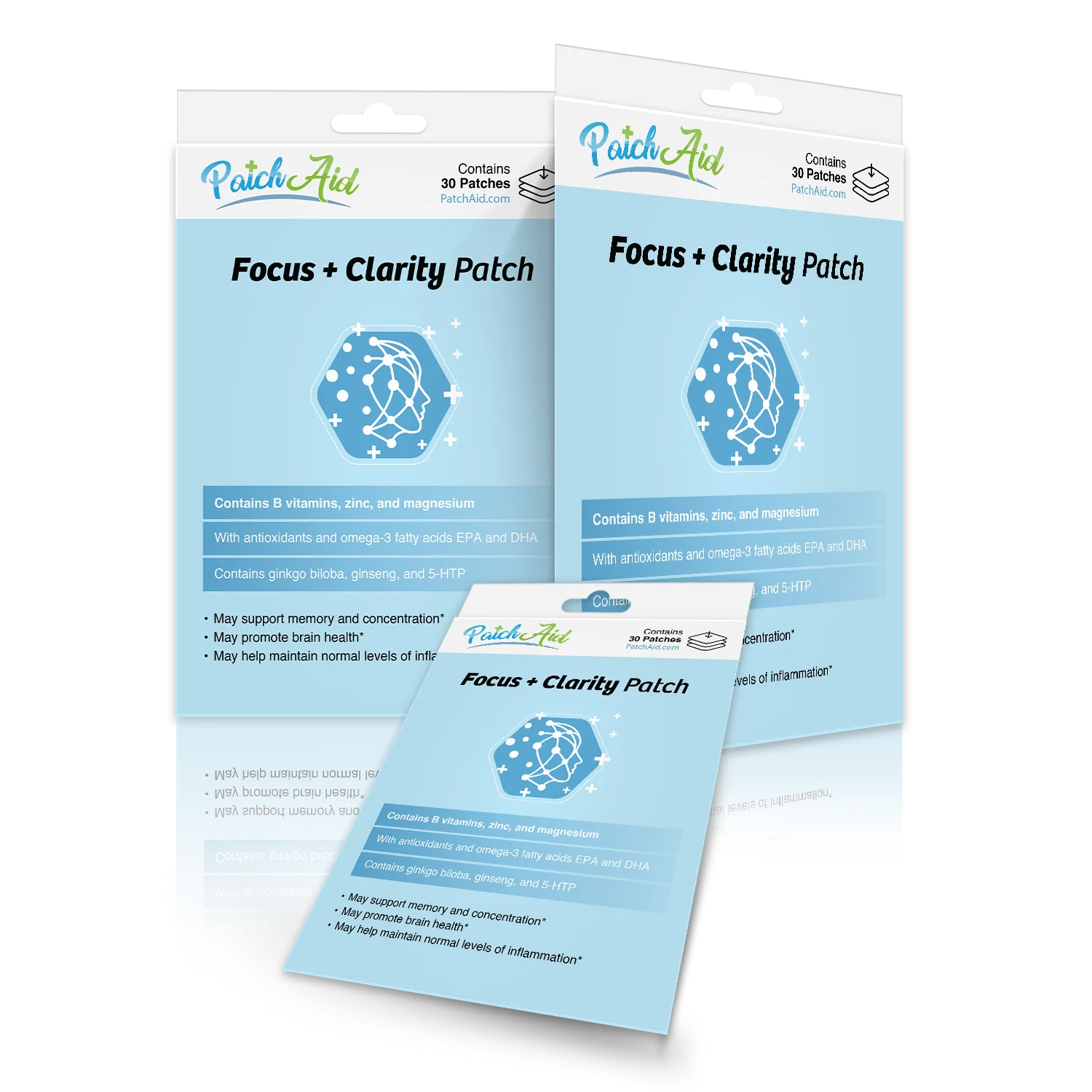 PatchAid - Focus and Clarity Patch - Cognitive & Memory Function: 1-Pack - Image 2