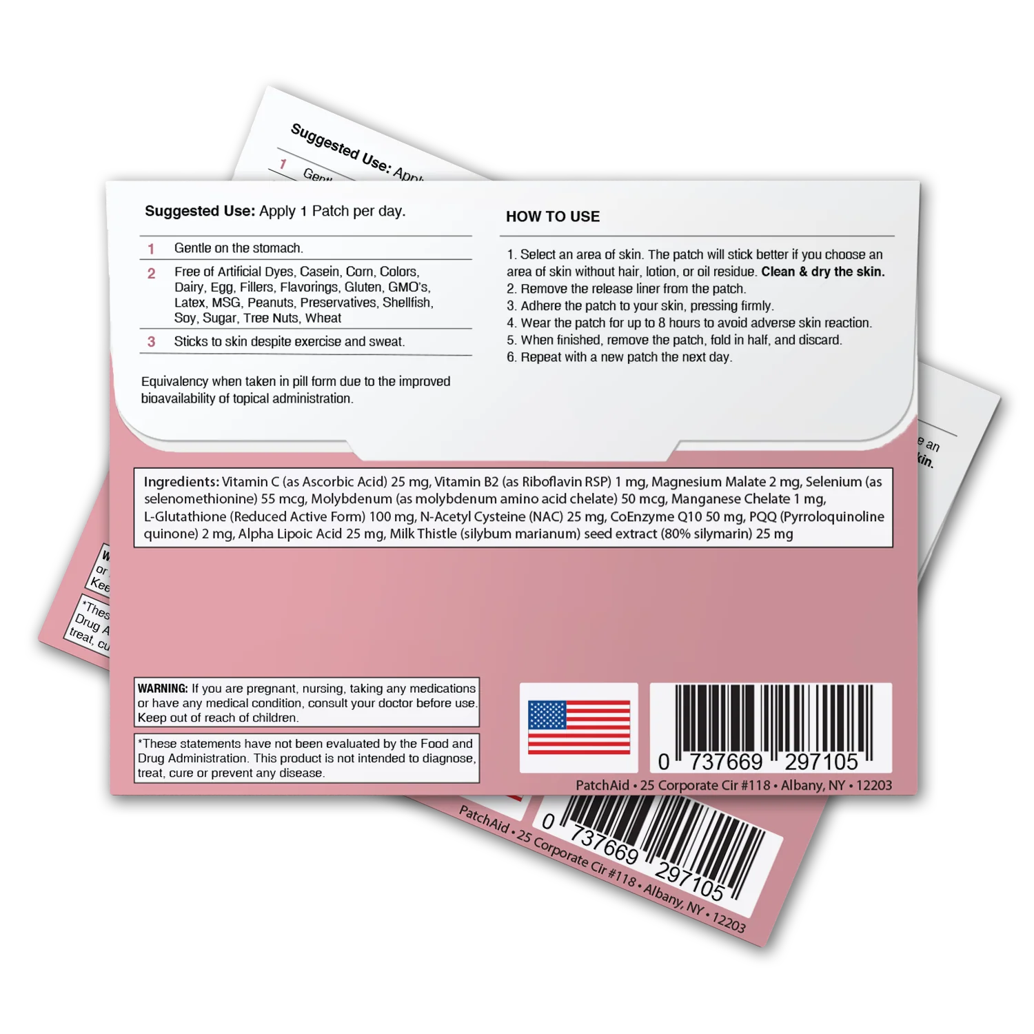 PatchAid - Glutathione Plus Patch - Antioxidant & Detox Support: 1-Pack - Image 3