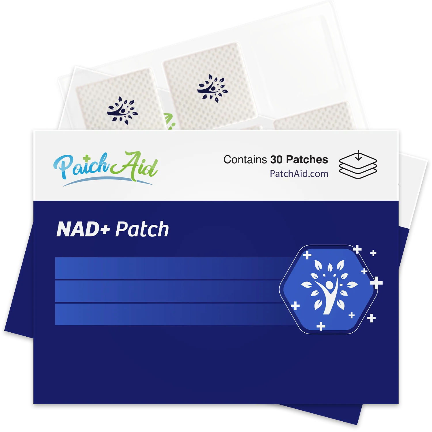 PatchAid - NAD+ Patch - Easy Daily Wellness & Self-Care: One Patch
