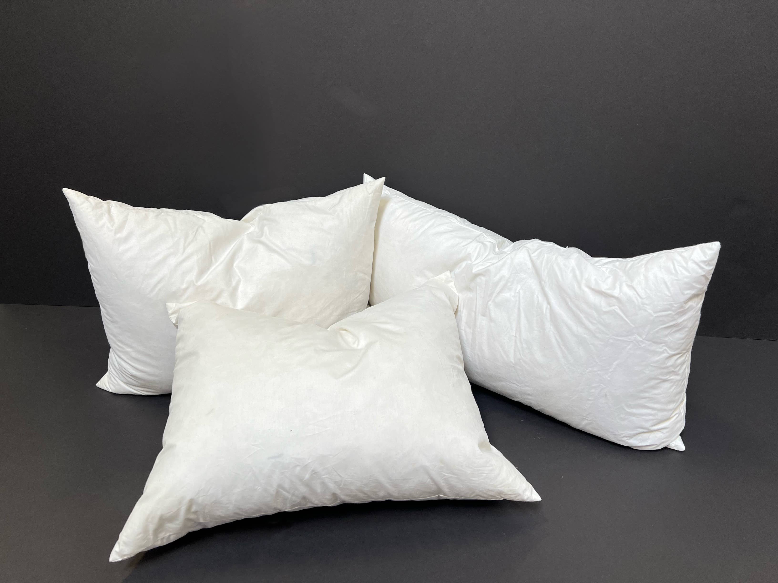 Peking Handicraft - Down Feather Decorative Pillow Inserts - Oblong: 13X17" - Image 8