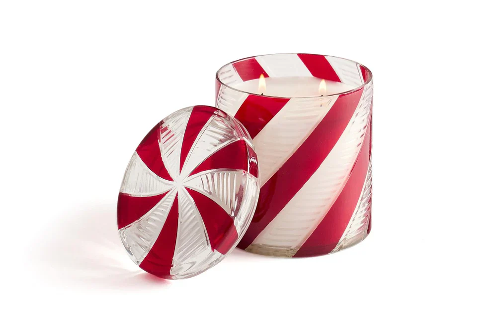 Peppermint Twist Large 16 Oz Holiday Candle