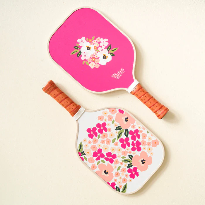 Pickleball Paddle-Lively Flora Pink