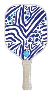 Pickleball Paddle- Zebra Cat