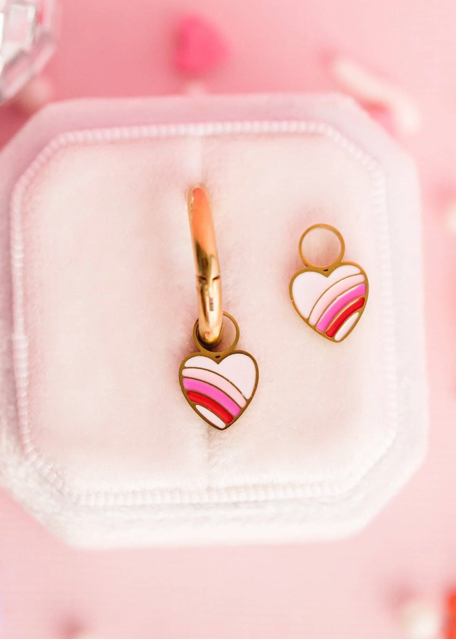 Pierced Co - Rainbow Heart Charms - Image 3