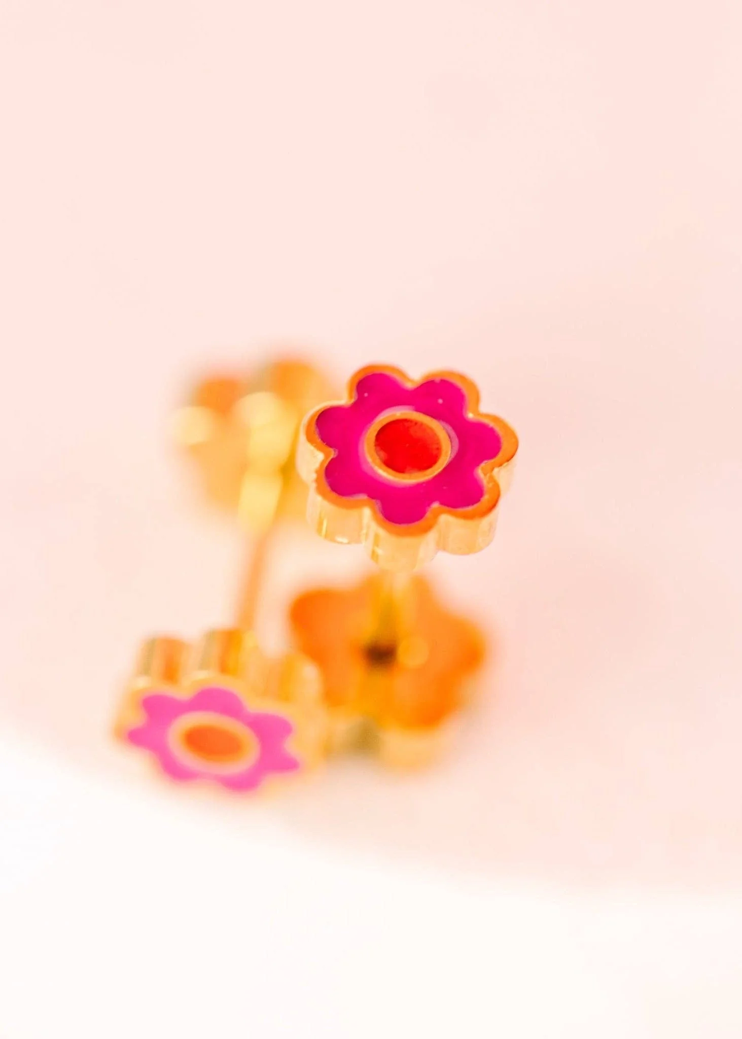Pierced Co - Tiny Pink Flower - Image 2