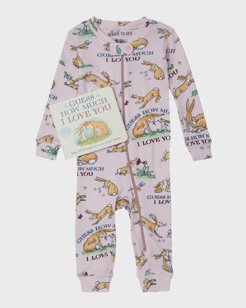 Pink Guess How Much I Love You - Coverall & Book Box Set