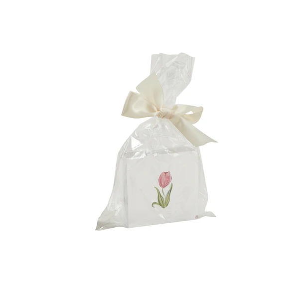 Pink Tulip Spring Acryl Block