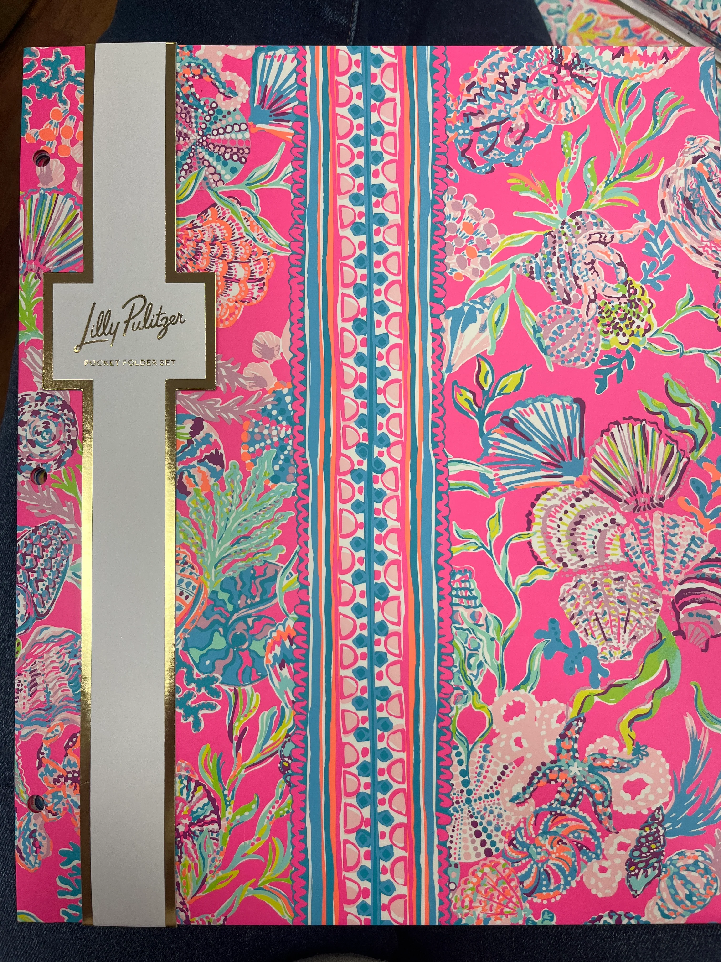 Pocket Folder Set of 3, Shell Me  Something Good - Image 3