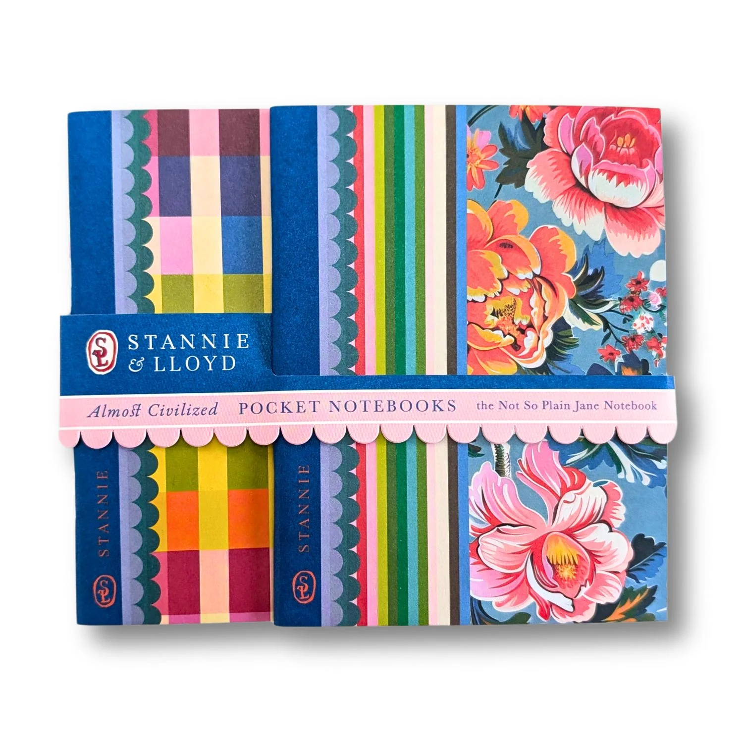 Pocket Notebook Set - Modern Floral