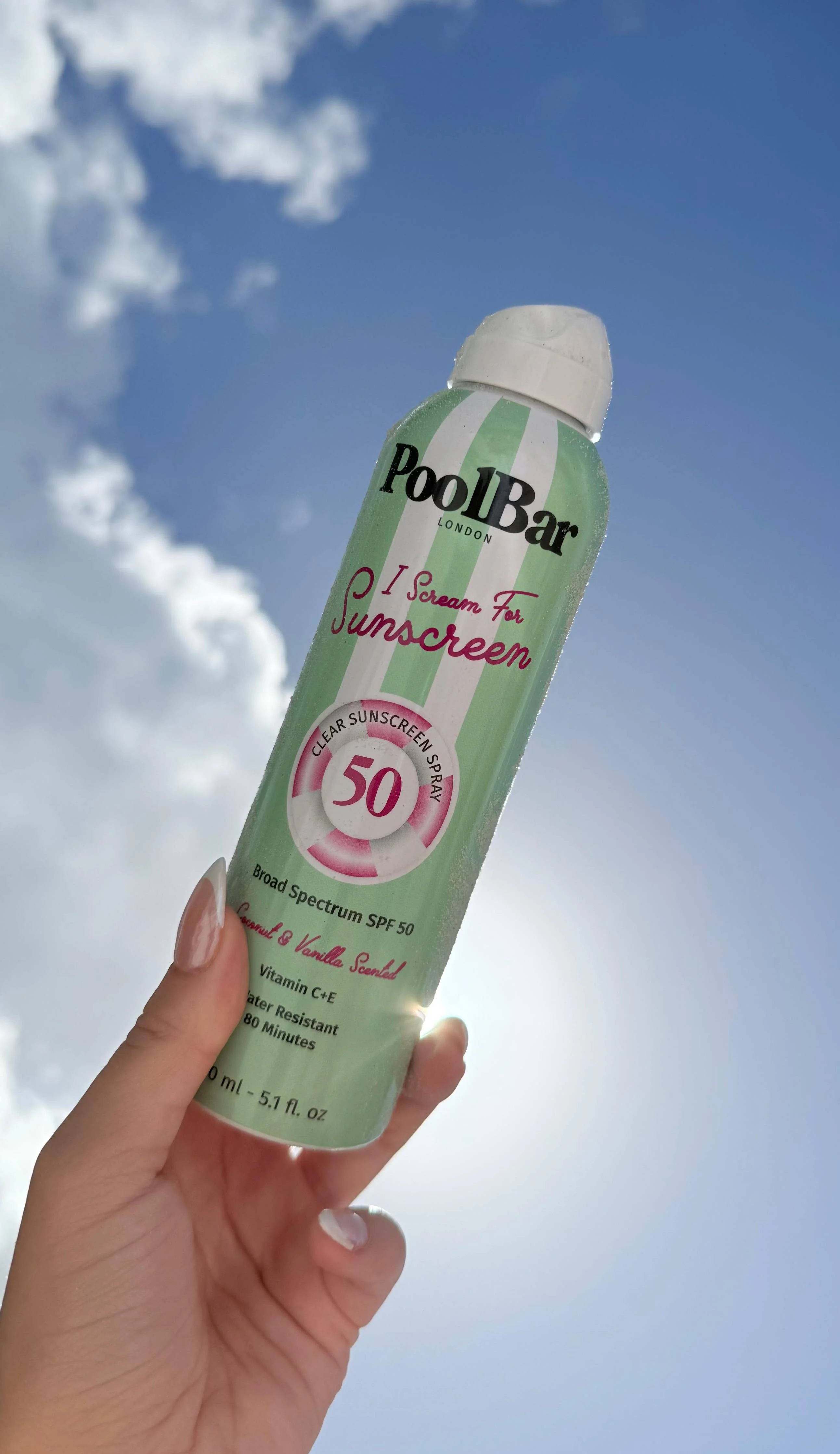 PoolBar London - SPF 50 Clear Sunscreen Spray - Image 10