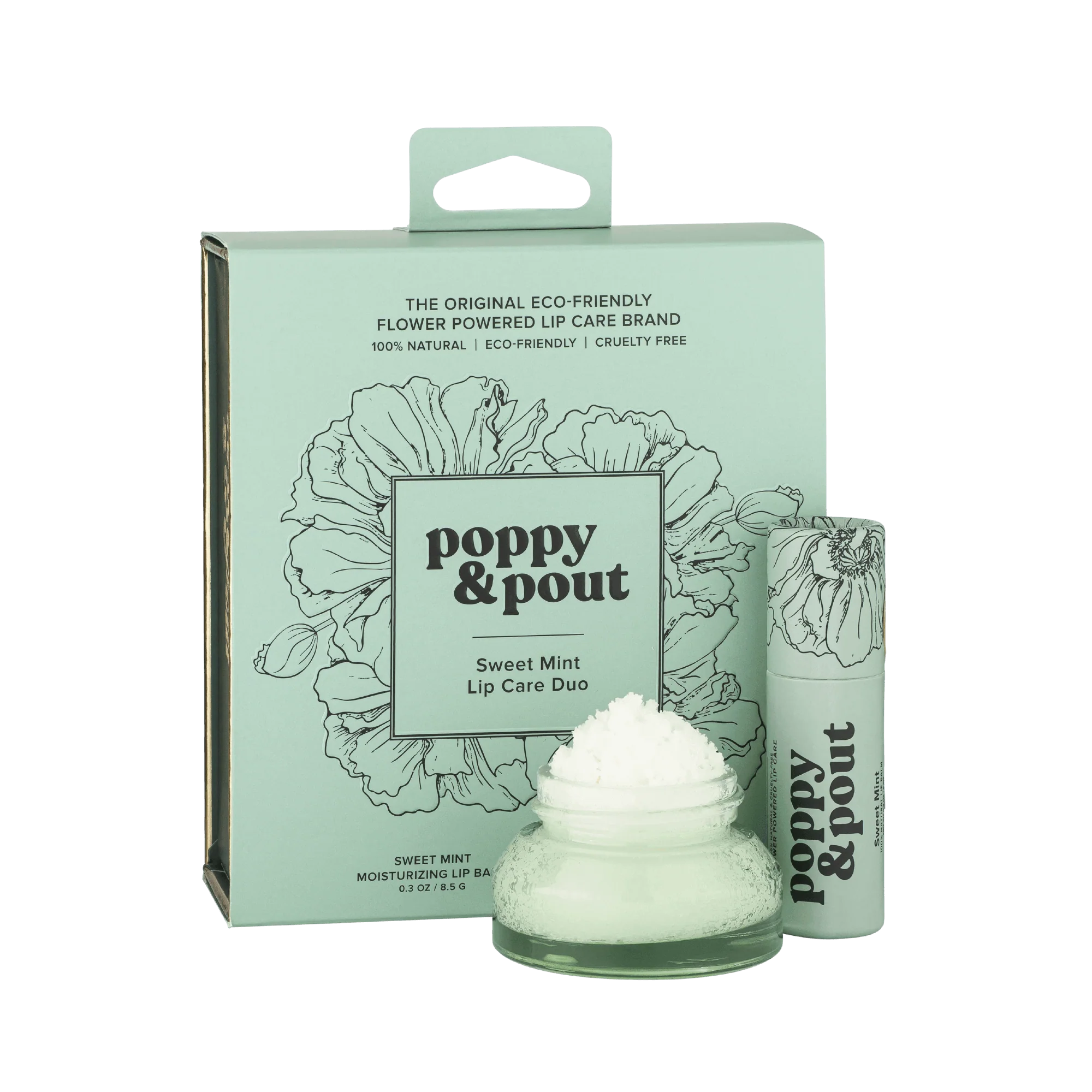 Poppy & Pout - Lip Care Duo, Sweet Mint - Image 9