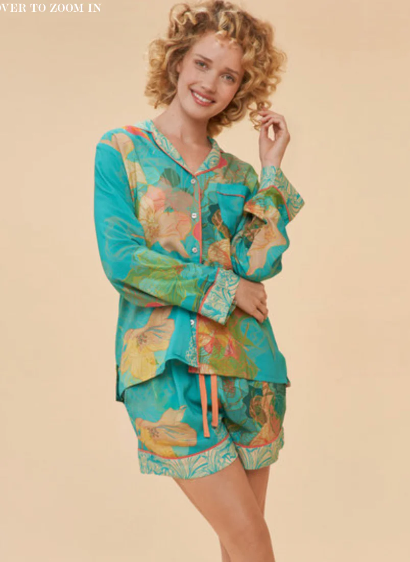 Powder Hummingbird Aqua Supersoft Summer PJS