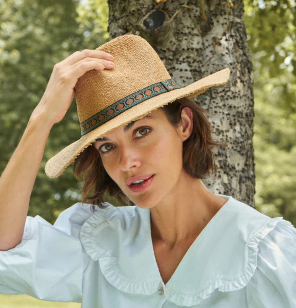 Powder Natasha Hat - Persian Tile Band
