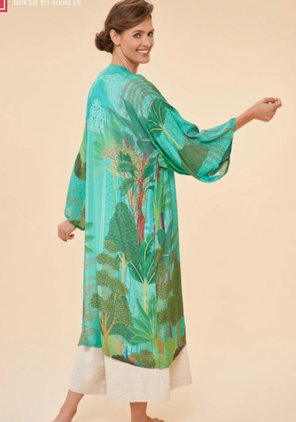 Powder Secret Paradise Kimono Gown