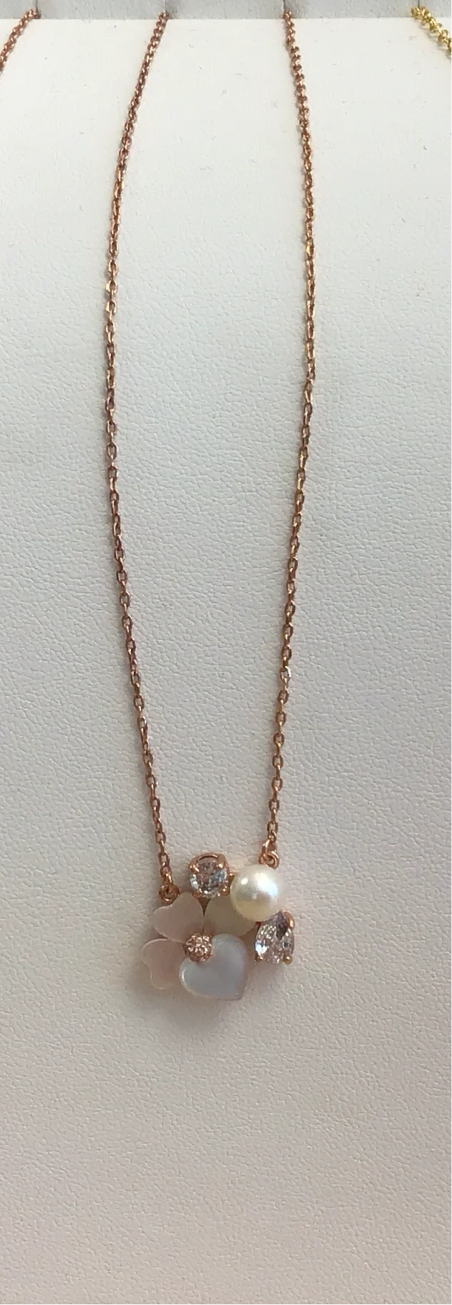 PRECIOUS PANSY CLUSTER PENDANT - Image 2