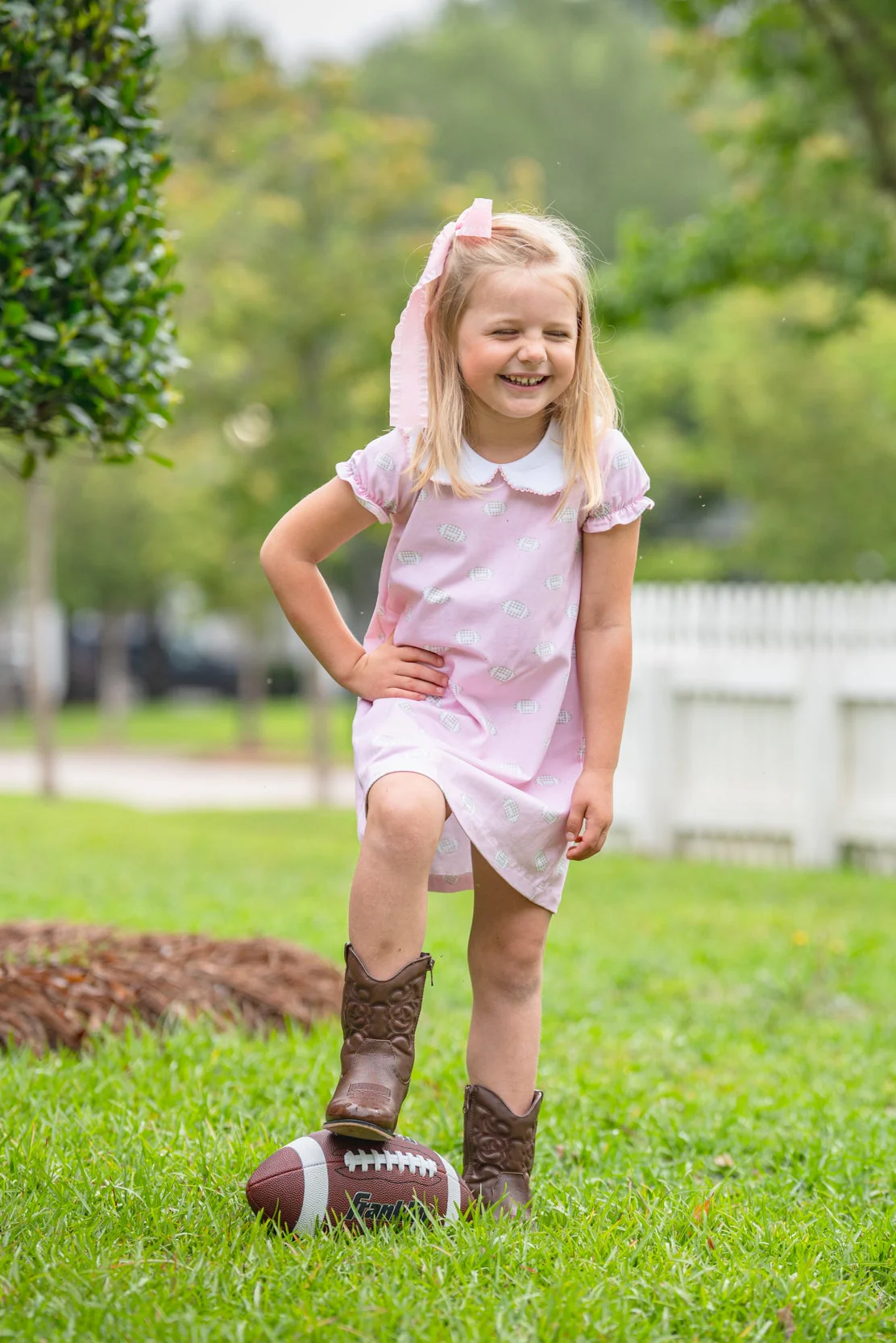 Presley Kait Little League Football Dress - Image 2
