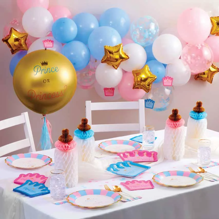 Prince Or Princess Balloon Popper Garland Kit